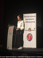2019.11.17 - Paulina Hnatuśko i medycyna